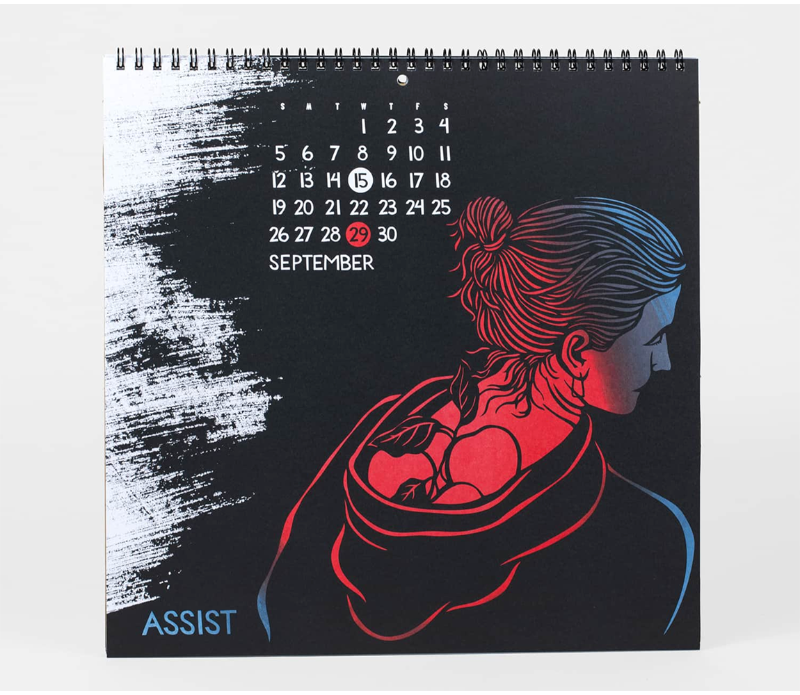 Shall We Begin 2027 Wall Calendar - Nikki McClure